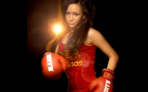 ボクシング女子のイメージ画像